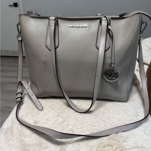 Michael Kors Silver Tote Bag